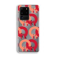 Dogs: Samsung Galaxy S20 Ultra Transparant Hoesje
