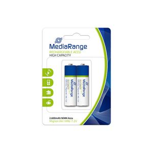 MediaRange MRBAT123 huishoudelijke batterij Oplaadbare batterij AA Nikkel-Metaalhydride (NiMH)
