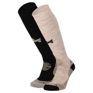 Xtreme Outdoor Sokken Compressie 2-pack Multi Beige-45/47