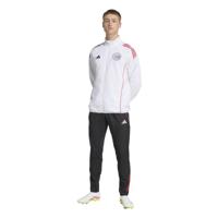 adidas Ajax Presentatie Trainingspak Full-Zip 2025-2026 Wit Zwart Rood