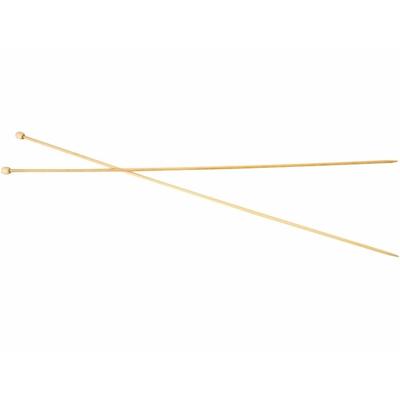 Bamboe breinaalden setje - 2x stuks - lengte 35 cm - nr.2,5
