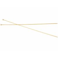 Bamboe breinaalden setje - 2x stuks - lengte 35 cm - nr.2,5