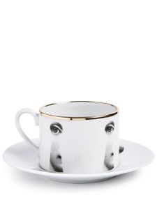 Fornasetti tasse Variazioni Serratura - Blanc