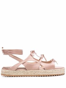 Scarosso espadrilles Paula à brides - Rose