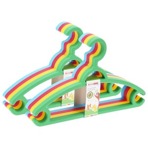 Storage Solutions kledinghangers kids - 16x - kunststof - multicolor