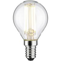 Paulmann 29202 LED-lamp Energielabel A (A - G) E14 Kogel 4 W Warmwit (Ø x h) 45 mm x 78 mm 1 stuk(s)