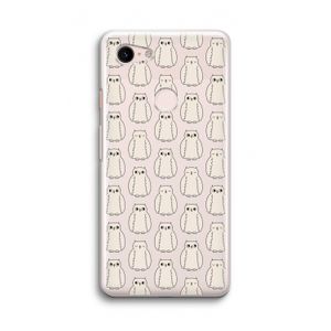 Uilen: Google Pixel 3 Transparant Hoesje