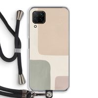 Geo #7: Huawei P40 Lite Transparant Hoesje met koord