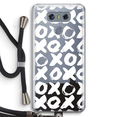 XOXO: LG G6 Transparant Hoesje met koord