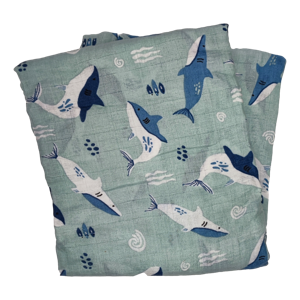 Swaddle hydrofiele doek - Shark