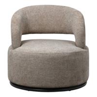 Giga Meubel - Fauteuil Taupe - Stof|Textiel - Japandi Stijl