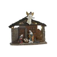 Kerststal set Home ESPRIT Multicolour Hars
