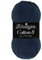 Scheepjes Cotton 8 527 Dark Blue