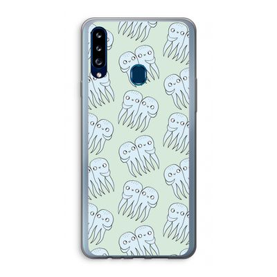 Octopussen: Samsung Galaxy A20s Transparant Hoesje