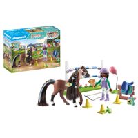PLAYMOBIL World of Horses Zoe en Blaze speelset 71355