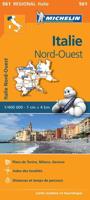 Michelin Wegenkaart 561 Italië Noordwest (Paperback) Michelin Wegenkaart 561 Italië Noordwest (Paperback)