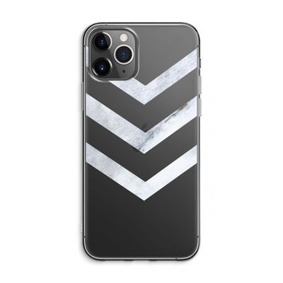 Marmeren pijlen: iPhone 11 Pro Max Transparant Hoesje