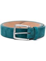 Moorer ceinture en daim - Bleu - thumbnail