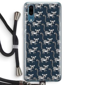 Makis: Huawei P20 Transparant Hoesje met koord