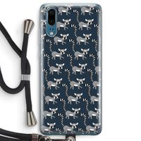 Makis: Huawei P20 Transparant Hoesje met koord