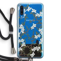 Blossoming spring: Samsung Galaxy A50 Transparant Hoesje met koord