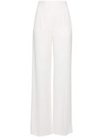 Alberta Ferretti pantalon palazzo à taille haute - Blanc - thumbnail