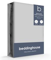 Beddinghouse Jersey-Lycra Topper Hoeslaken Lightgrey-90/100 x 200/220 cm - thumbnail