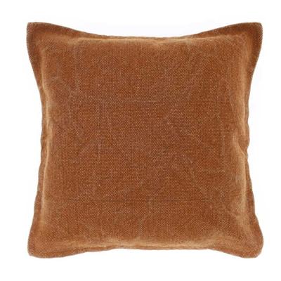 Kussen Loek Leather Brown 45x45cm