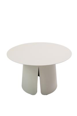Qopps Okios koffie tafel 70 cm rond en 42 cm hoog Latte light mat
