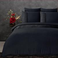 Sleeptime Velvet Crossline Zwart 240 x 200/220 cm