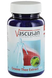 Vascusan Groene Thee Extract 500mg Capsules 60st