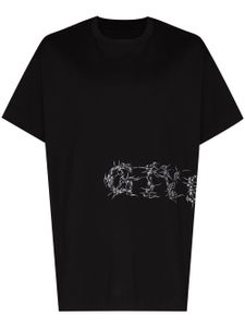 Givenchy t-shirt Barbed Wire en coton - Noir