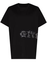 Givenchy t-shirt Barbed Wire en coton - Noir