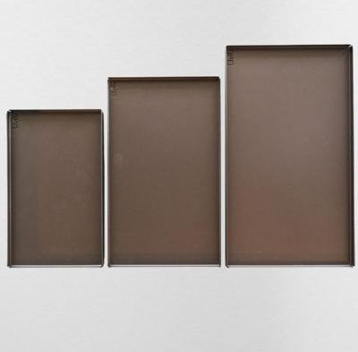 LIROdesign dienblad Sevilla - brons SET - per stuk LIROdesign dienblad Sevilla - brons SET - per stuk