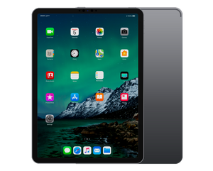 Forza Refurbished Apple iPad Pro 12.9 Inch (2018 versie) 64GB Zwart Wifi only - Licht gebruikt
