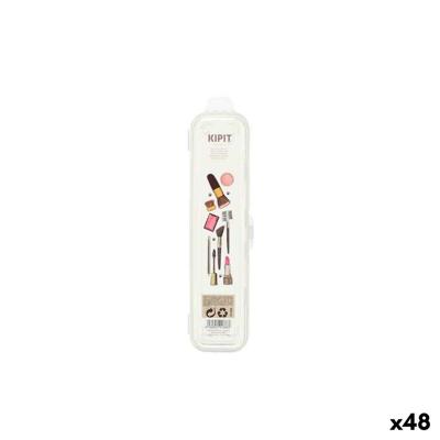 Doosje Kipit 3 3 Transparant Make-up Voor op reis (48 Stuks)