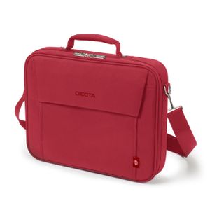 Dicota Eco Multi BASE notebooktas 39,6 cm (15.6") Aktetas Rood