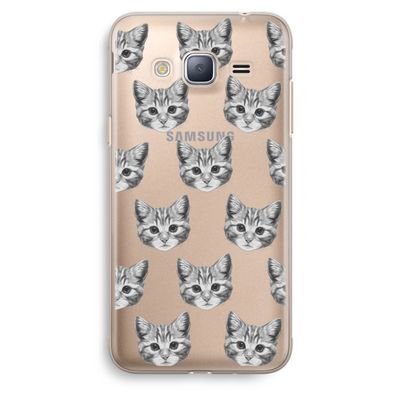 Kitten: Samsung Galaxy J3 (2016) Transparant Hoesje