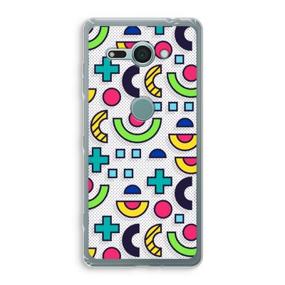 8-bit N°6: Sony Xperia XZ2 Compact Transparant Hoesje