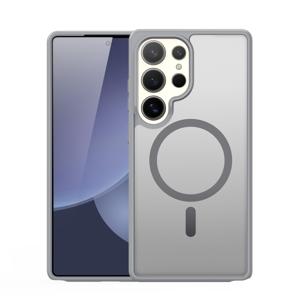 Dux Ducis Yind Samsung Galaxy S25 Ultra hoesje - slanke backcover met MagSafe ondersteuning - Grijs