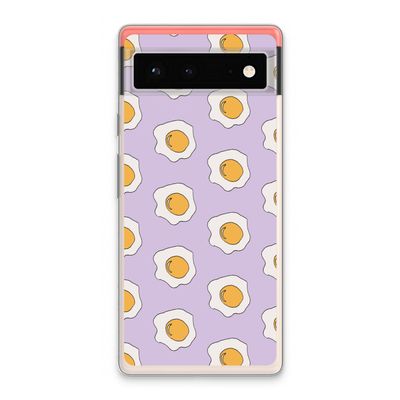 Bacon to my eggs #1: Google Pixel 6 Transparant Hoesje