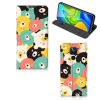 Xiaomi Redmi Note 9 Magnet Case Bears - thumbnail