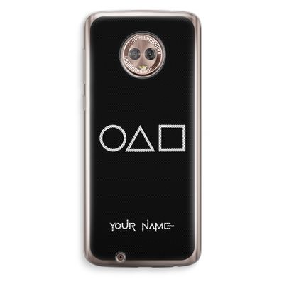Squid Game: Motorola Moto G6 Transparant Hoesje