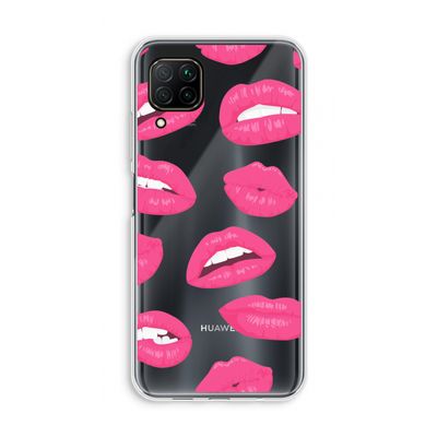 Bite my lip: Huawei P40 Lite Transparant Hoesje