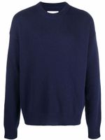 Jil Sander pull en maille - Bleu