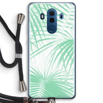 Palmbladeren: Huawei Mate 10 Pro Transparant Hoesje met koord