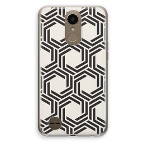 Geometrisch patroon: LG K10 (2017) Transparant Hoesje