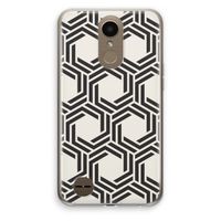 Geometrisch patroon: LG K10 (2017) Transparant Hoesje