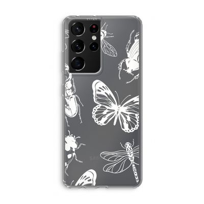 Tiny Bugs: Samsung Galaxy S21 Ultra Transparant Hoesje