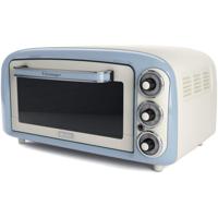 Ariete vintage oven 0979/05 mini bakoven (wit/lichtblauw, 18 liter)